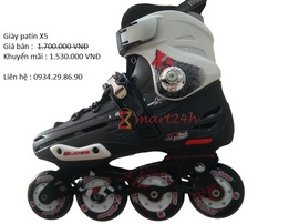 Giày trượt patin x5 giá 1. 530. 000 VNĐ, miễn phí vận chuyển nội thành Hà Nội