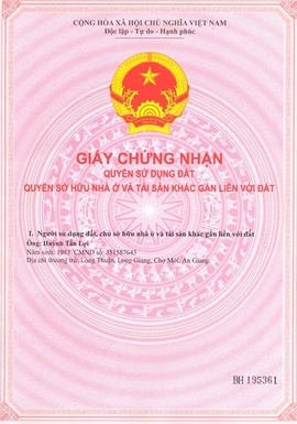 SỔ HỒNG