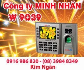 Máy vân tay+Thẻ cảm ứng WSE 9039 lắp đặt tại Bình Dương, giá rẻ. Lh:0916986820