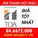 Tp. Hà Nội: Giải pháp tổng thể thiết bị âm thanh hội thảo TOA cho văn phòng CL1216724P2