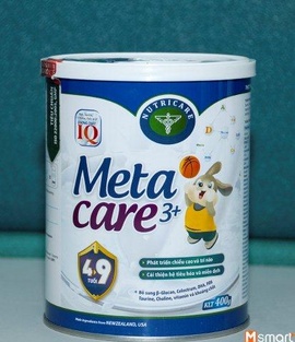 Meta Care 3+ Giúp bé ăn nhiều hơn.