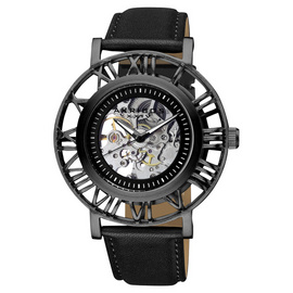 Đồng hồ nam hiệu Akribos Men's XXIV Dual Time Mechanical Strap Watch