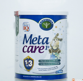 Sữa Meta Care 1+ giúp bé phát triển trí não , tăng cường sức đề kháng