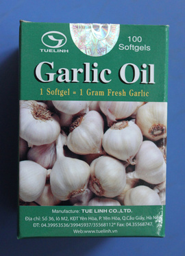 Tinh dầu tỏi-GARLIC OIL-chữa huyết áp tốt, giá ổn