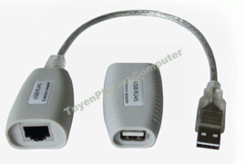 USB extender -RJ45-Nối cáp USB, VGA qua cáp mạng - USB extender-RJ45-Nối cáp US