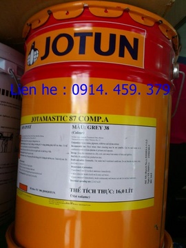 Bảo vệ sắt thép ngập nước bằng jotamastic 87 epoxy jotun