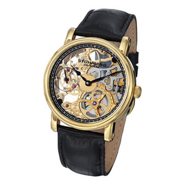 Đồng hồ nam Stuhrling Original Men's Avon Mechanical Skeleton Leather