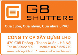 Cửa cuốn G8 Shutters chào thầu toàn Miền Bắc!