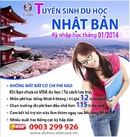 Tp. Hà Nội: Tuyển sinh du học Nhật Bản đợt nhập học tháng 1 năm 2014 RSCL1190037