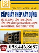 Tp. Hà Nội: cấp giấy phép xây dựng, bảo trì, quản lý công trình xây dựng CL1283100P14