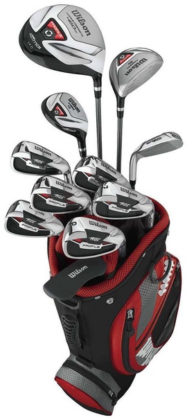 Bộ gậy đánh Golf Wilson Profile Senior Full Set (11 Clubs + 1 Stand bag)