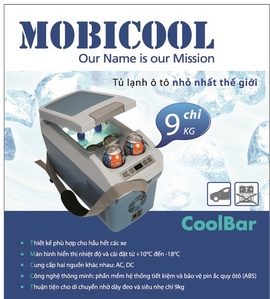 Thiết bị làm lạnh MOBICOOL - Bạn đồng hành trong những chuyến đi xa