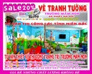 Tp. Hà Nội: tranh ve tuong cua truong mam non CL1230377