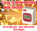 Tp. Hồ Chí Minh: Máy chấm công WSE-2600A/ 2600D lắp đặt tại Tp. Hồ Chí Minh. Lh:0916986820 Ms. Ngân CL1233636