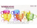 Tp. Hà Nội: Bộ cốc thủy tinh sắc màu Thái Lan CL1209631P9