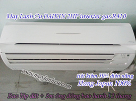 Bán máy lạnh cũ DAIKIN 2. 0hp tiết kiệm 50% điện năng gas R410A tại NHÂN TÂM