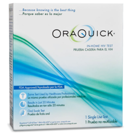 Dụng cụ kiểm tra HIV OraQuick  In-Home HIV Test