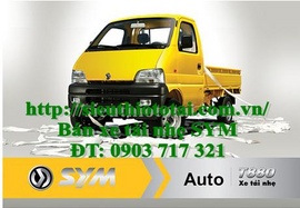 Bán xe tải nhẹ SYM. Công ty bán xe tải SYM 880Kg. . Đại lý bán xe tải SYM T880Kg