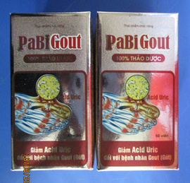 Sản phẩm cho người bị bệnh Gout-PABI-GOUT