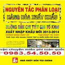 Tp. Hà Nội: đặt mua hướng dẫn ghi tờ khai xuất nhập khẩu 2013 CL1244628