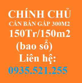 Chính chủ bán gấp 600m2 đất thổ cư bình dương