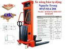 Bình Dương: Xe nâng bán tự động tải trọng 1000kg nâng cao 3000mm CL1243821