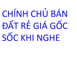 Chính chủ cần tiền trả nợ bán đất tại Bình Dương, gần khu du lịch Đại Nam