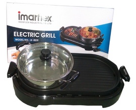 Bếp lẩu nướng Inmaflex Thái Lan, có kèm nồi inox, giá 890K