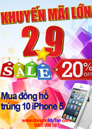 Tp. Hồ Chí Minh: Mua đồng hồ trúng iPhone 5. .. CL1246079