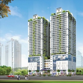 Chung cư Sky Garden Giải Phóng gần ĐH Xây dựng giá từ 17 tr/ m2