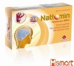 enzyme hoạt huyết mạnh NATTOMIN phòng ngừa và chữa máu đông trong mạch máu