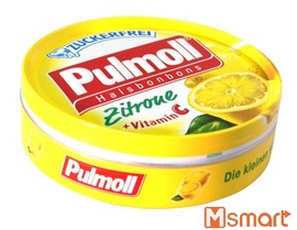 Kẹo Ngậm Ho Pulmoll Zitroue - Hỗ trợ giảm ho, phòng tránh ho