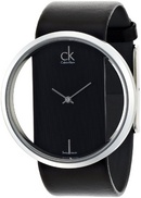 Tp. Hồ Chí Minh: Đồng hồ nữ Calvin Klein Quartz, Genuine Black Leather Strap K9423107 CUS20650P5