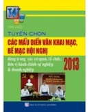 Tp. Hà Nội: Mẫu diễn văn khai mạc và bế mạc hội nghị 2013 CL1265383P3