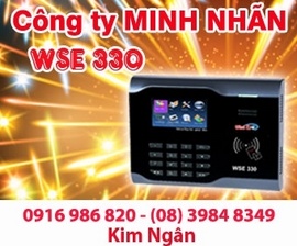 Máy chấm công WSE 330 giá tốt, lắp đặt tại Cần Thơ. Lh:0916986820 Ms. Ngân