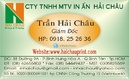 Tp. Hồ Chí Minh: Cty in ấn Hải Châu CL1261227