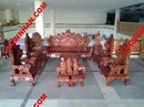 Tp. Hà Nội: Bộ bàn ghế Rồng đỉnh gỗ hương tại nội thất Lục Bình An CL1293584