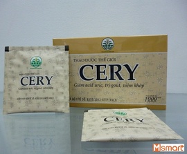 Trà thảo dược CERY (Hỗ trợ GOUT)