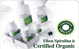 Elken Spirulina Chewable: 60 chất bổ, Tập trung các loại dưỡng chất như protein