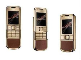 Bán gấp điện thoại Nokia 8800 gold arte mạ vàng da nâu mới chính nguyên gốc hàn