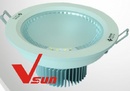 Tp. Hà Nội: VS13 Led âm trần 9W mặt kính CL1283465P3