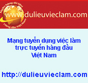 Cơ hội nghề nghiệp hấp dẫn chờ bạn tại dulieuvieclam. com