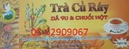 Tp. Hồ Chí Minh: Bán sản phẩm Trà Củ Ráy-Chữa tê thấp, Gout, lợi tiểu, giảm cholesterol tốt RSCL1702569