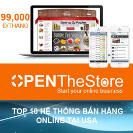 OpenTheStore - Hệ thống kinh doanh trực tuyến - Tất cả trong 1 - Top 10 tai USA