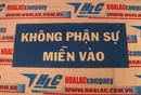 Tp. Hồ Chí Minh: Không phận sự miễn vào - VN CL1301447P9