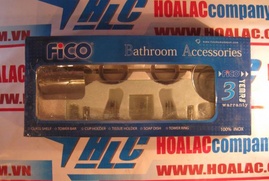 Bộ phụ kiện phòng tắm Fico FC-5801 new