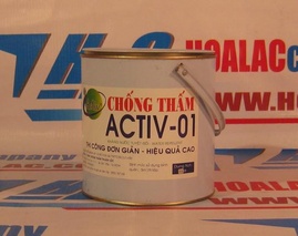 Activ-01: Chống thấm dề mặt hoàn chỉnh thẩm thấu gốc dầu- thùng 3,8 lít