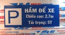 Tp. Hồ Chí Minh: Biển báo chữ nhật 100x40 - Hầm để xe - gia công tại VN CL1303323P4