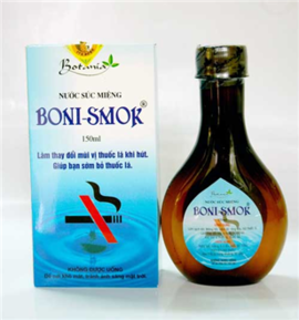 Boni-Smok một sản phẩm hỗ trợ cai thuốc lá mới