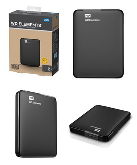 Ổ cứng di động WD Elements 1TB USB 3. 0 Portable External Hard Drive #wdbuzg0010b